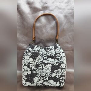 Hand Bag, Knitting Bag, Crochet Bag, Craft bag, canvas bag